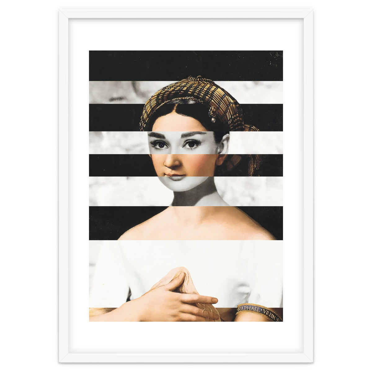 Raphael's La Fornarina & Audrey Hepburn