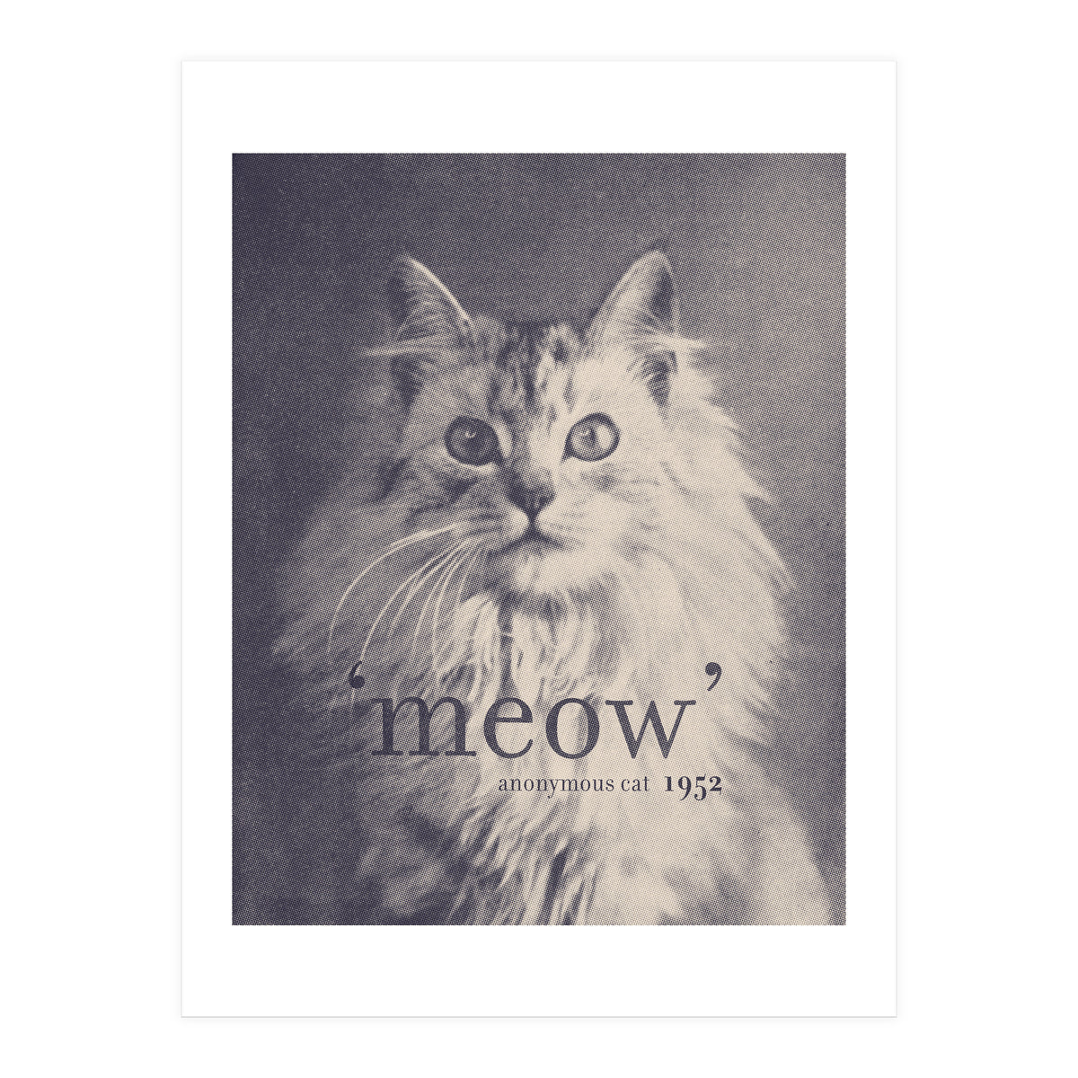 Famous Quote Cat (Print Only)