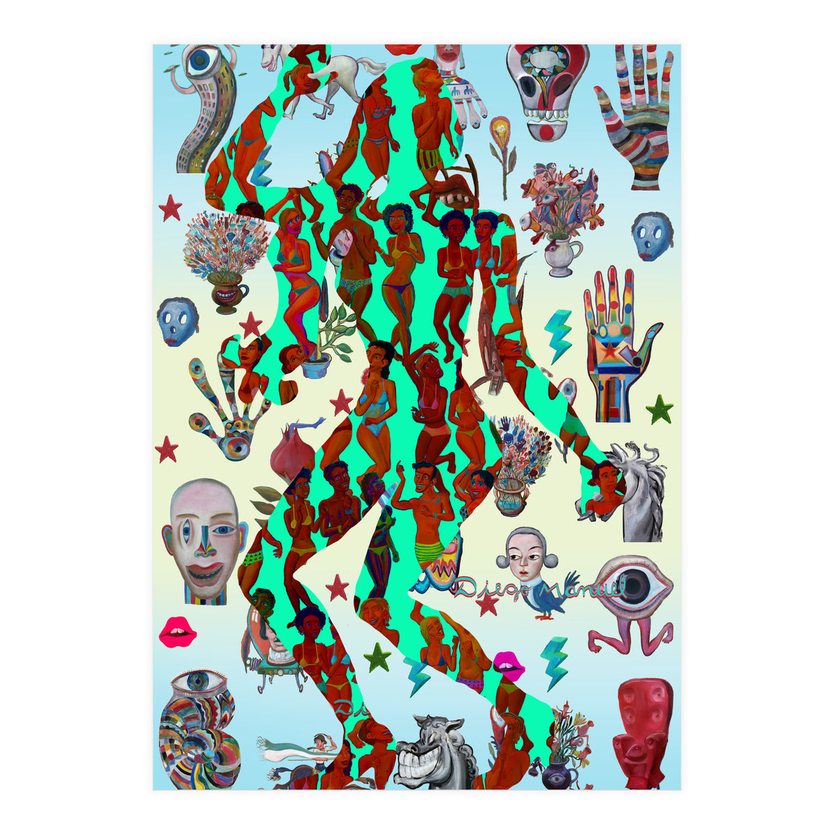 Dance Girl C 10 (Print Only)