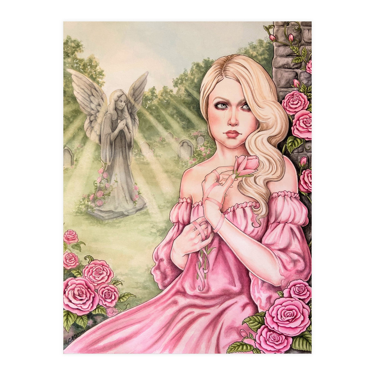 Weeping Rose (Print Only)