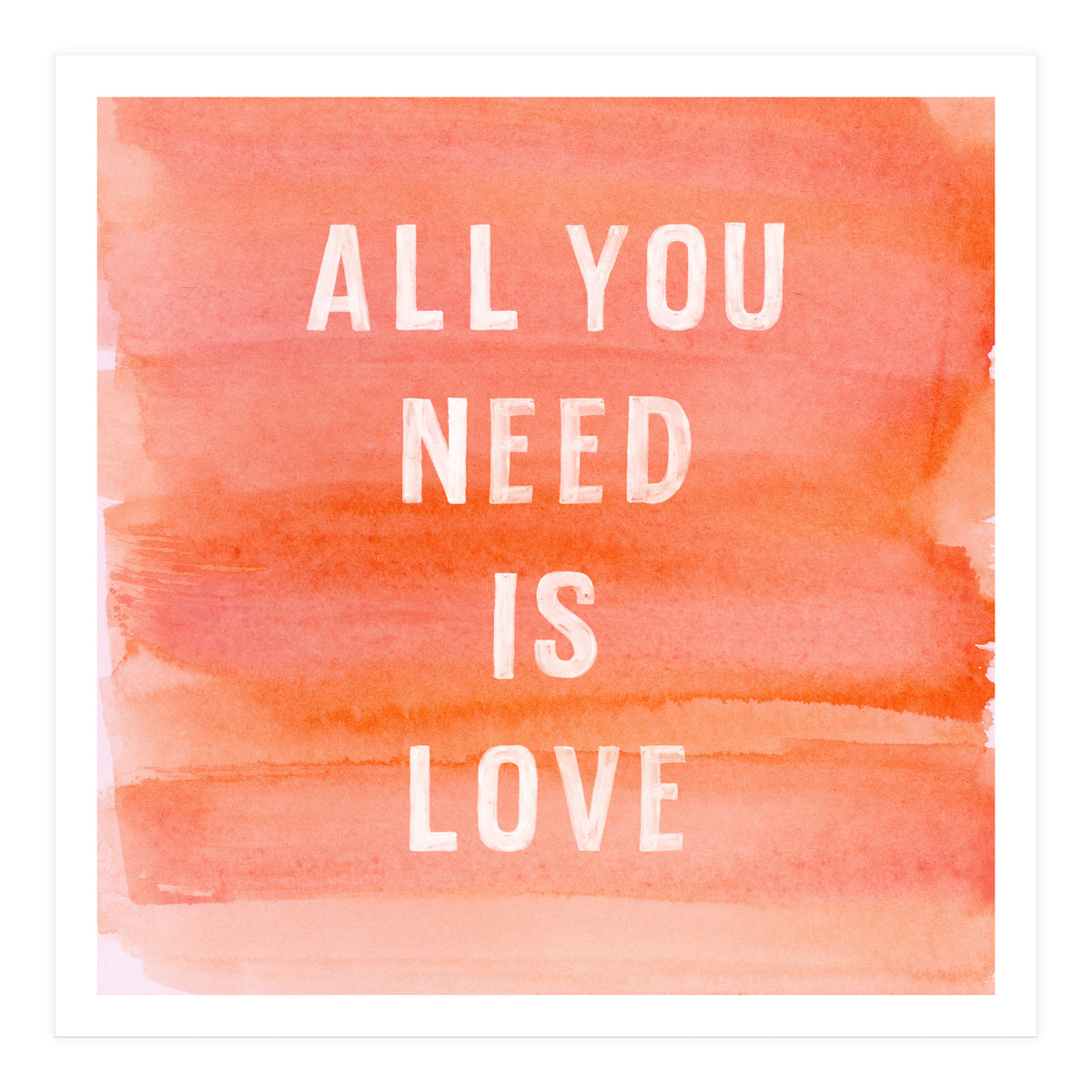 All You Need (Print Only)