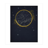 Vintage Cosmos: Star Map (Print Only)