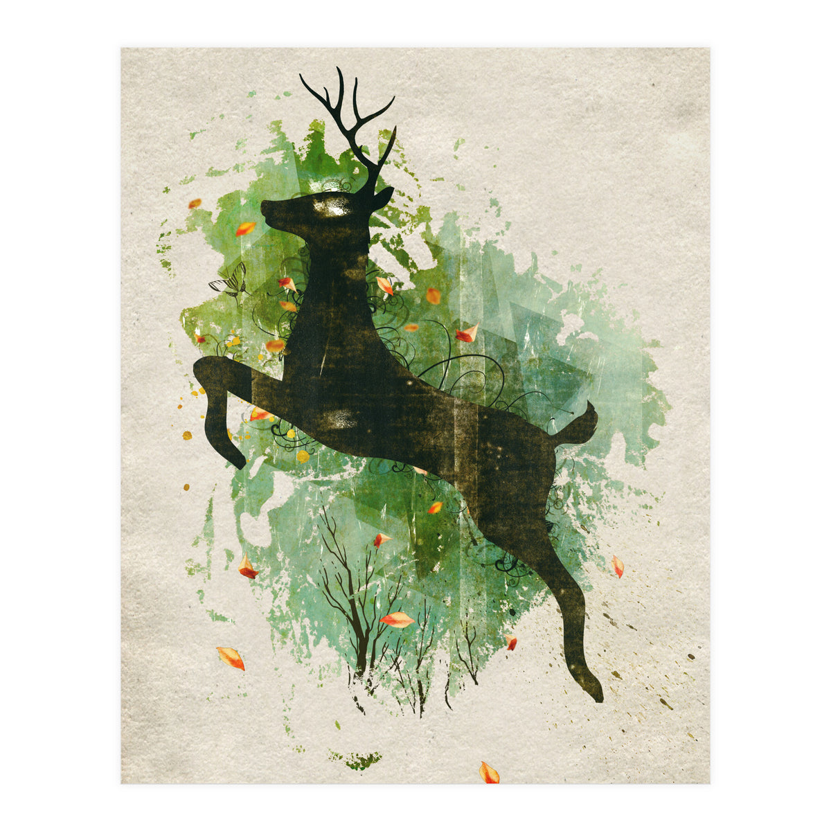 Burst of nature (Print Only)