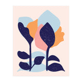 Spring Snow Abstract Art (Print Only) thumbnail
