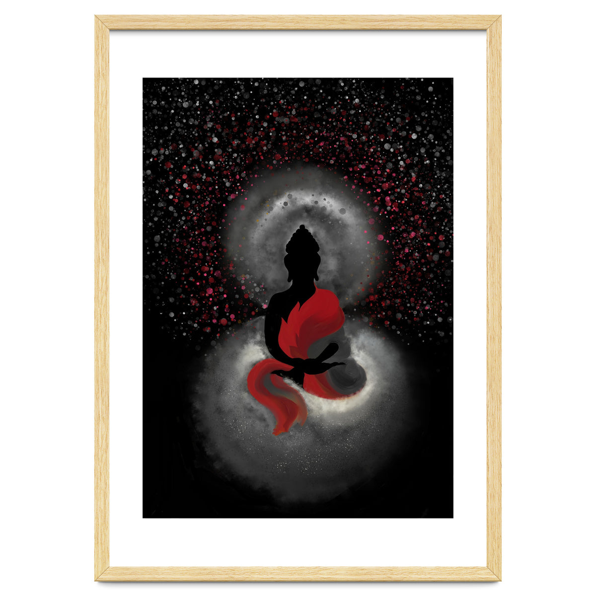 Cosmic Buddha Red