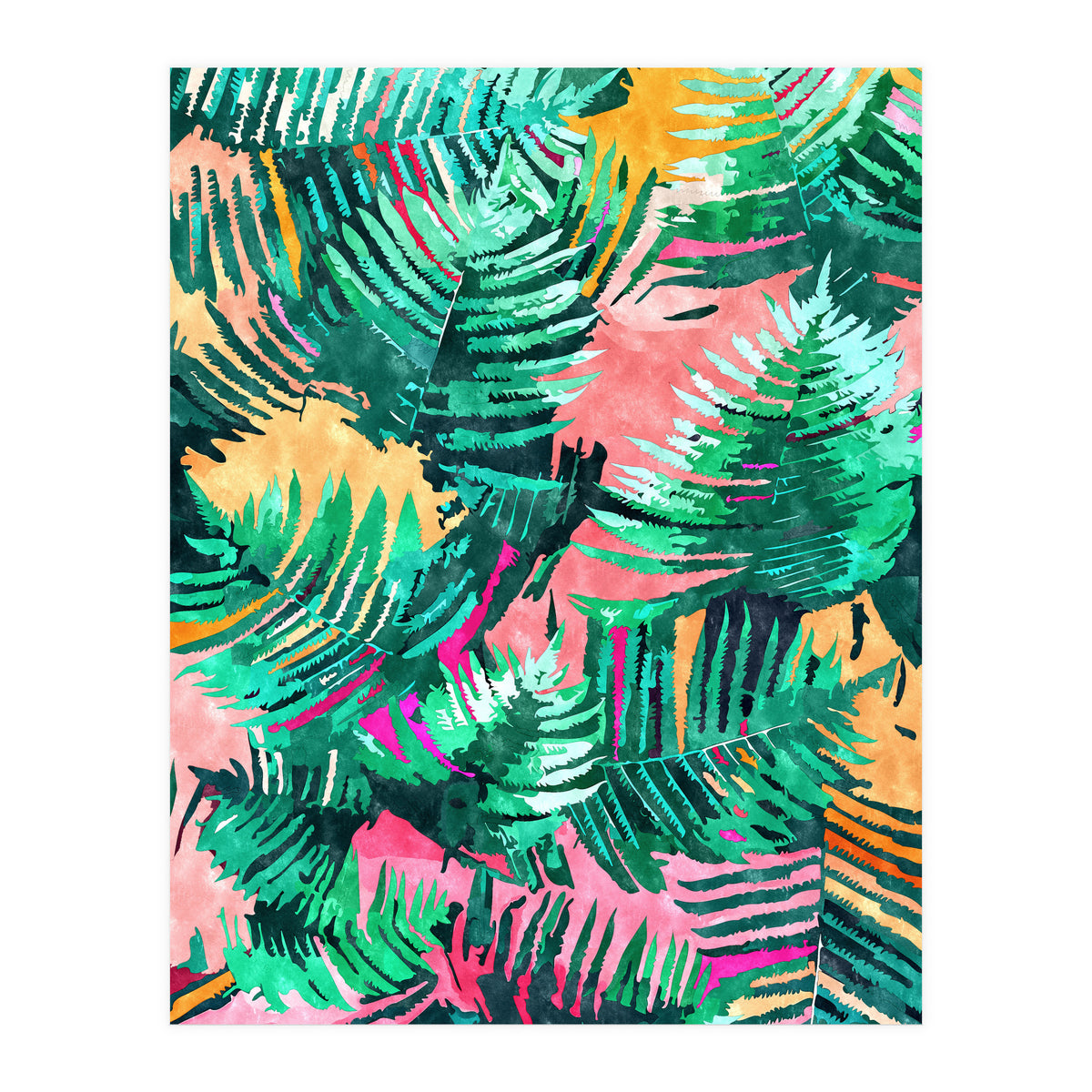 I'm All About Palm Trees & 80 Degrees (Print Only)