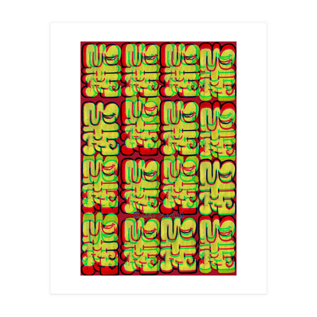 Graffitis 2021 Tapiz 113 (Print Only)