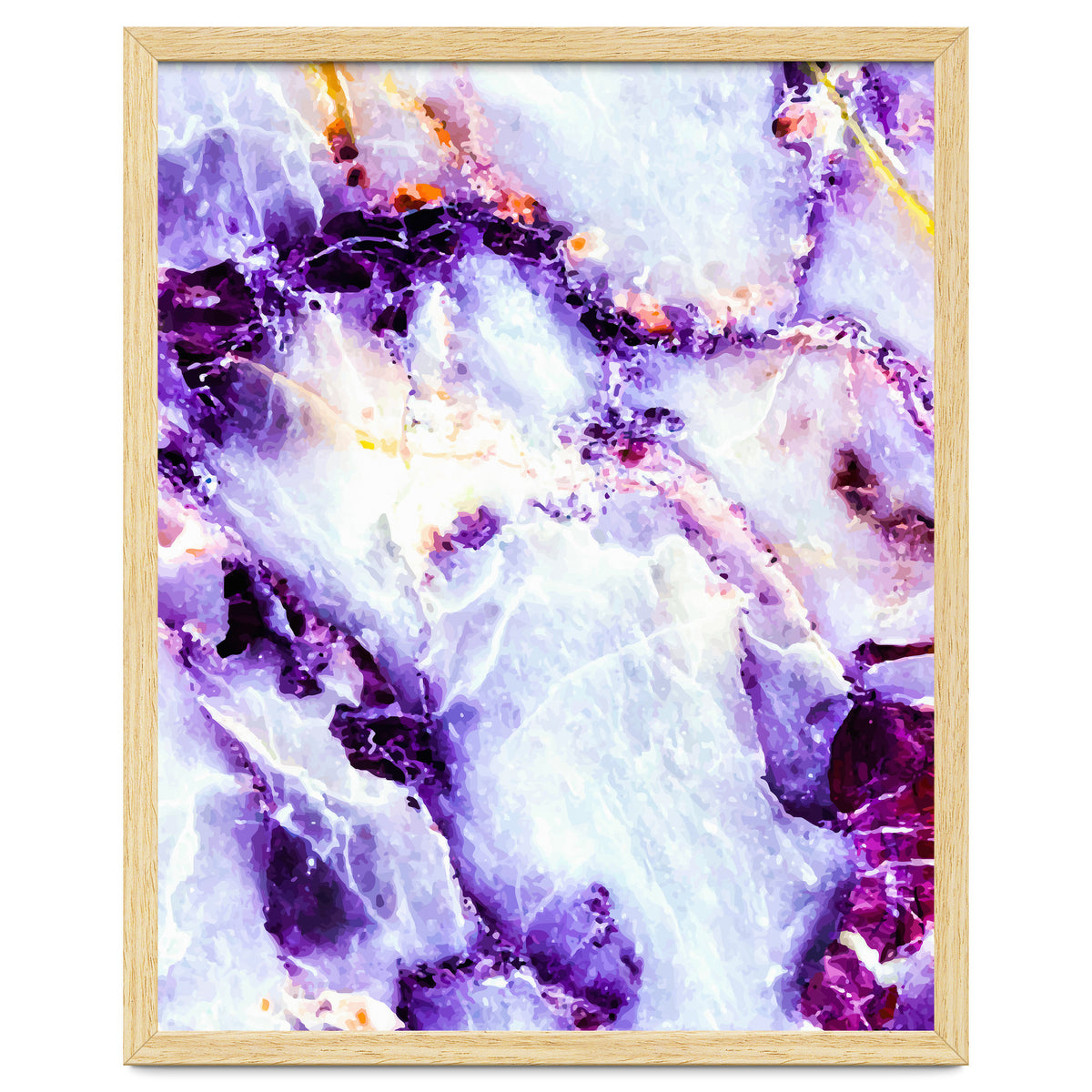 Purple marbling I