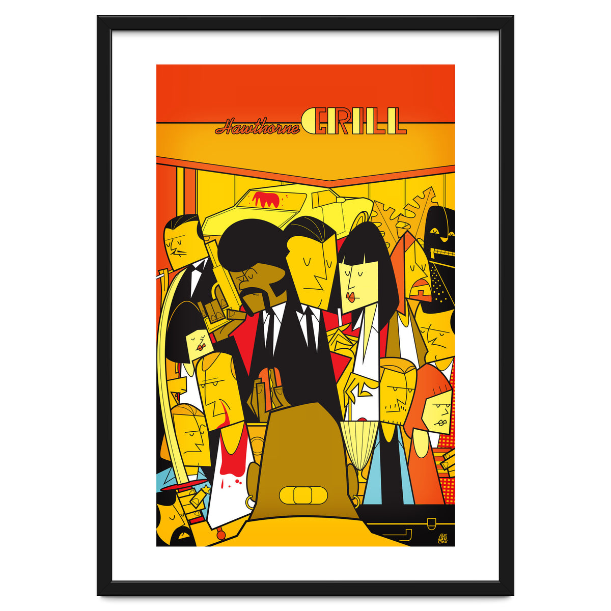 Pulp Fiction Alternative Movie Poster