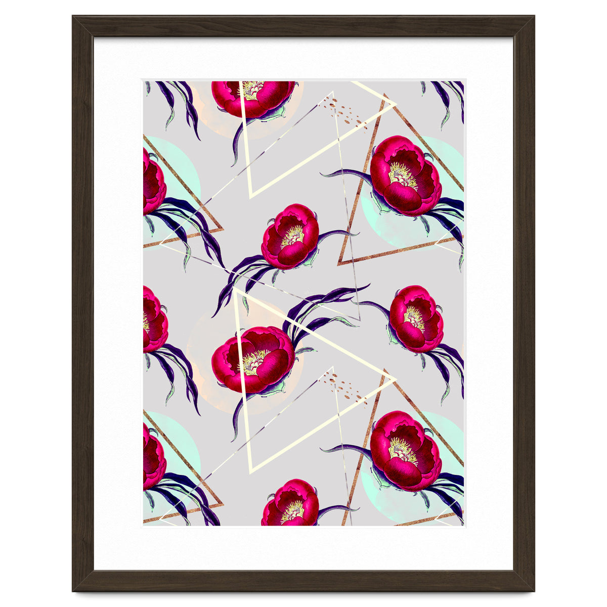 Flowery blooming with geometric II