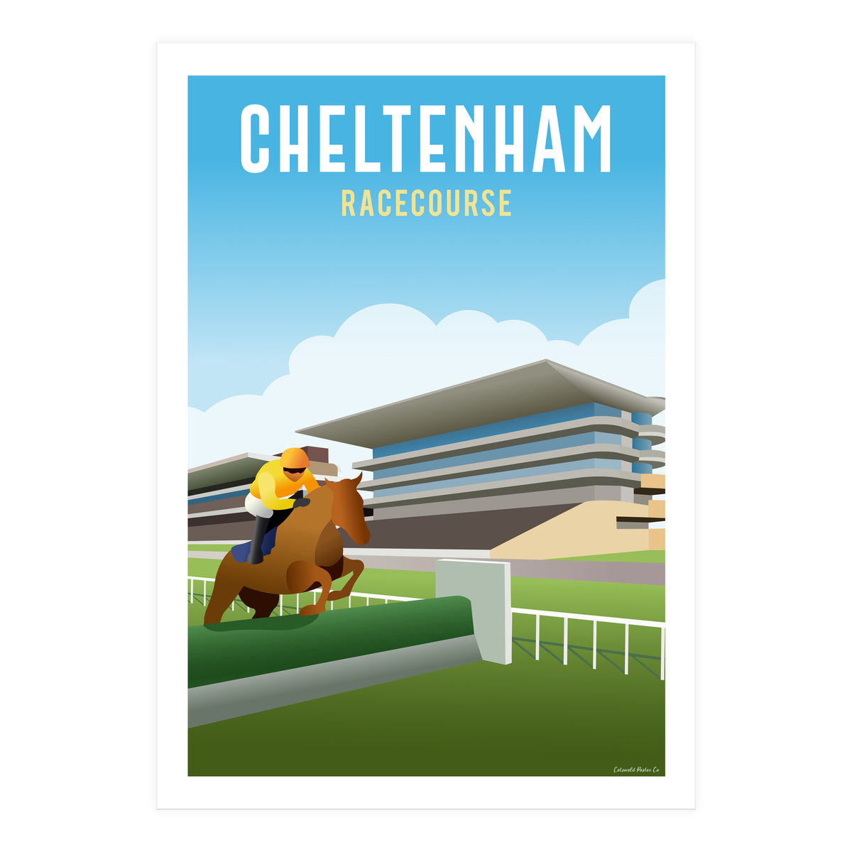 Cheltenham Racecourse (Print Only)