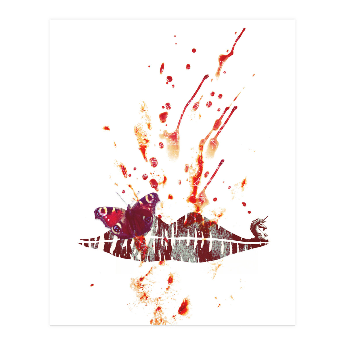 Bloody Lips (Print Only)