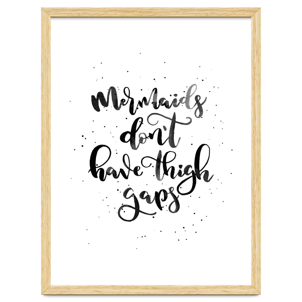 Mermaids Don't Have Thigh Gaps