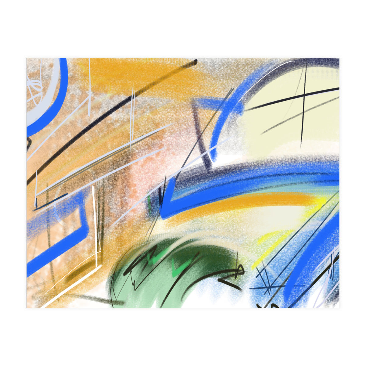 Pastel Chalk 1 (Print Only)