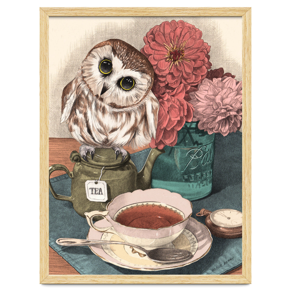 Sweet Little Tea Owl