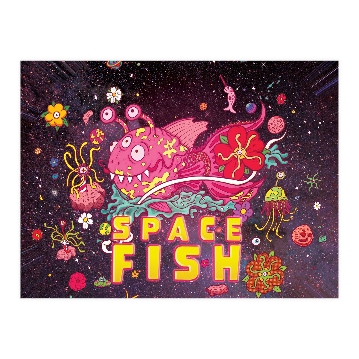 Space Fish  (Print Only)