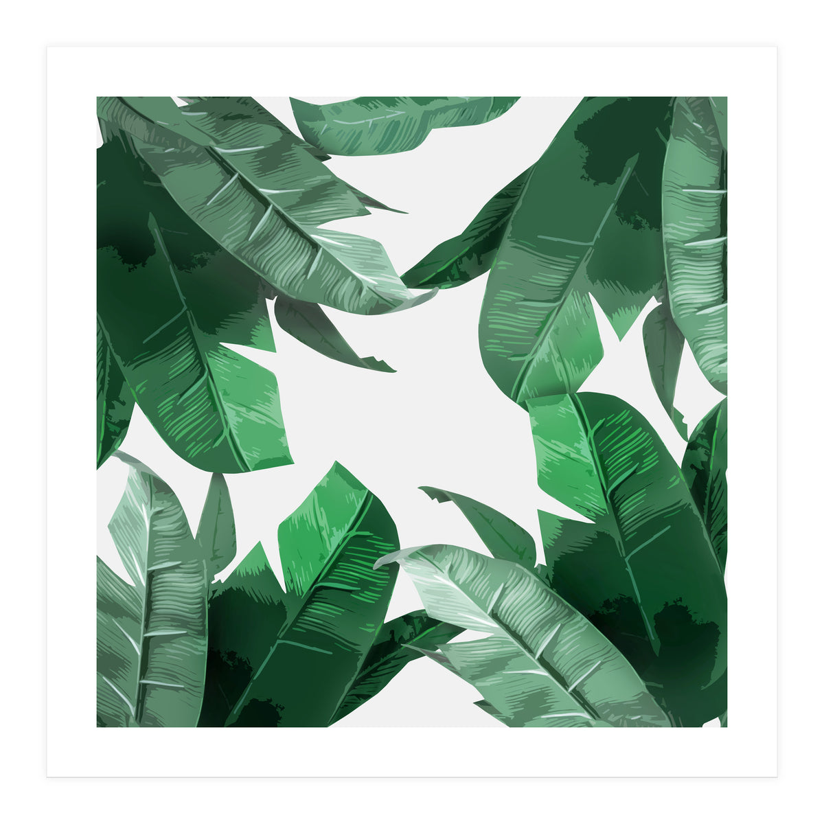 Tropical Palm Print (Print Only)