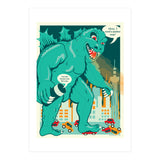 Godzilla vs Alexa (Print Only) thumbnail