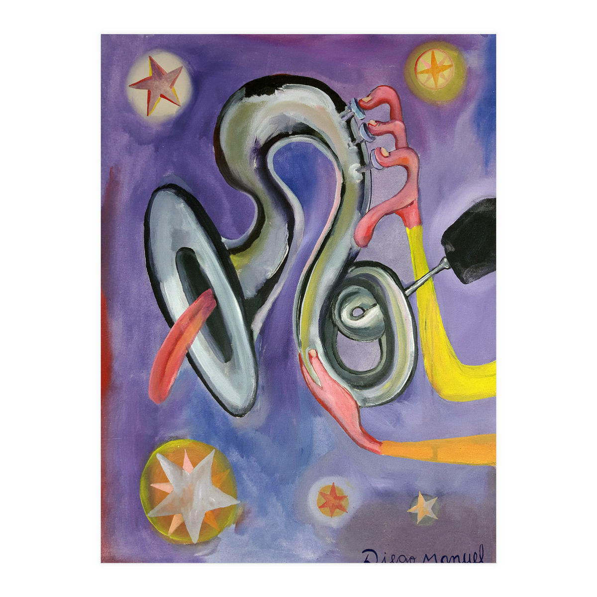 Saxo Y Lengua (Print Only)