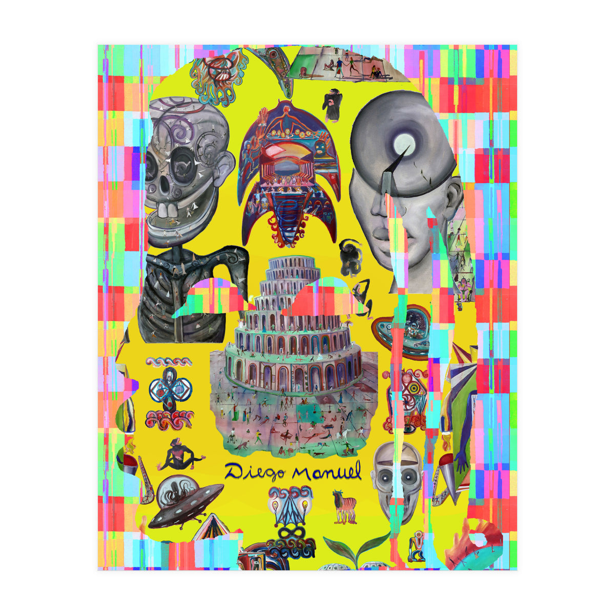 Abstracto Pop Nuevo B Nuevo 17 (Print Only)