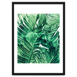 Tropical State of Mind | Watercolor Palm Banana Leaves Painting | Botanical Jungle Bohemian Plants thumbnail