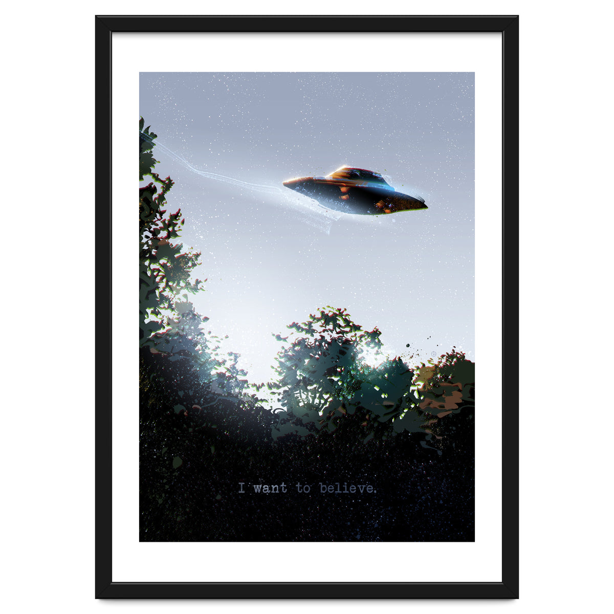 I Want To Believe Displate