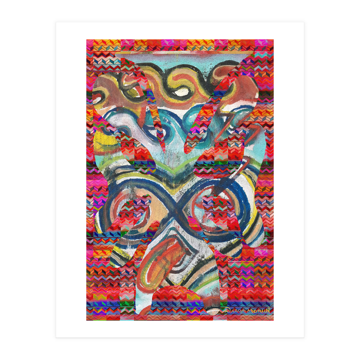 Pop Abstract 2023 Tapiz 22 (Print Only)