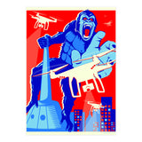 King Kong vs Drones (Print Only) thumbnail