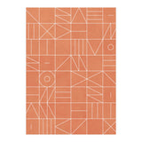 My Favorite Geometric Patterns No.5 - Coral (Print Only) thumbnail