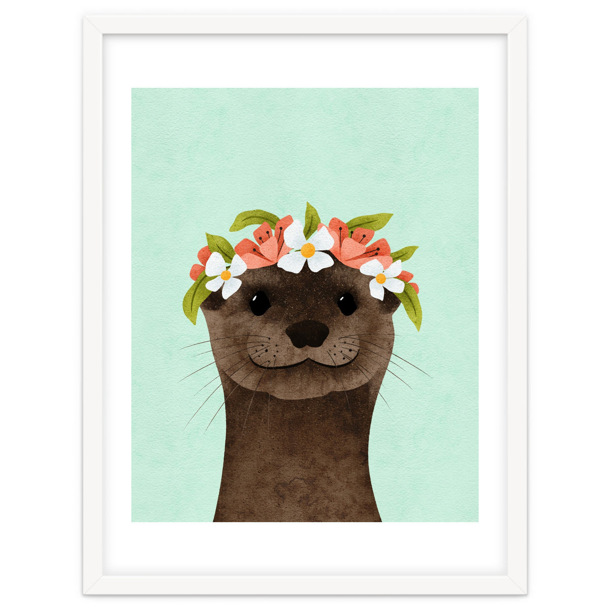 Floral Otter