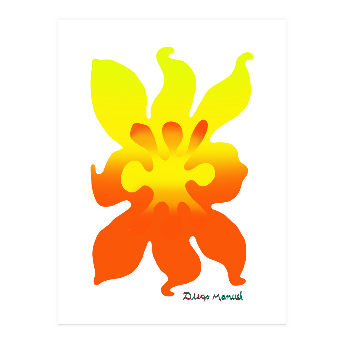 Fuego 67 Copia (Print Only)