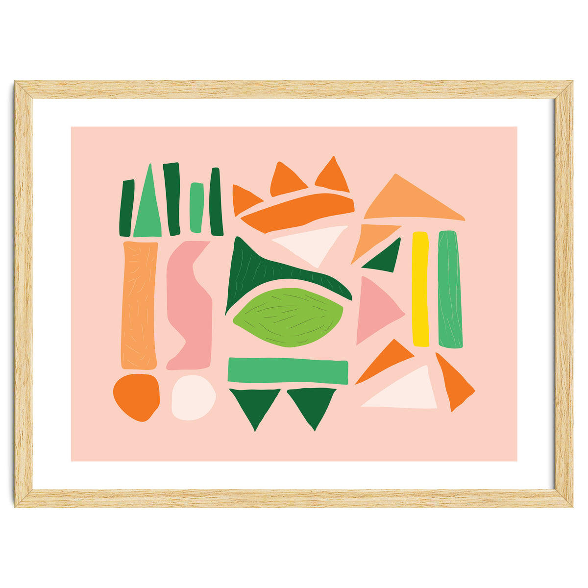 Watermelon Punch Abstract Art
