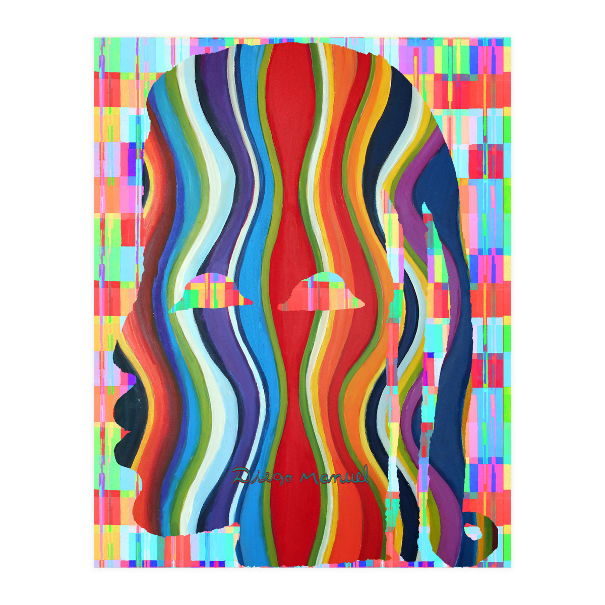 Abstracto Pop Nuevo B Nuevo 10 (Print Only)