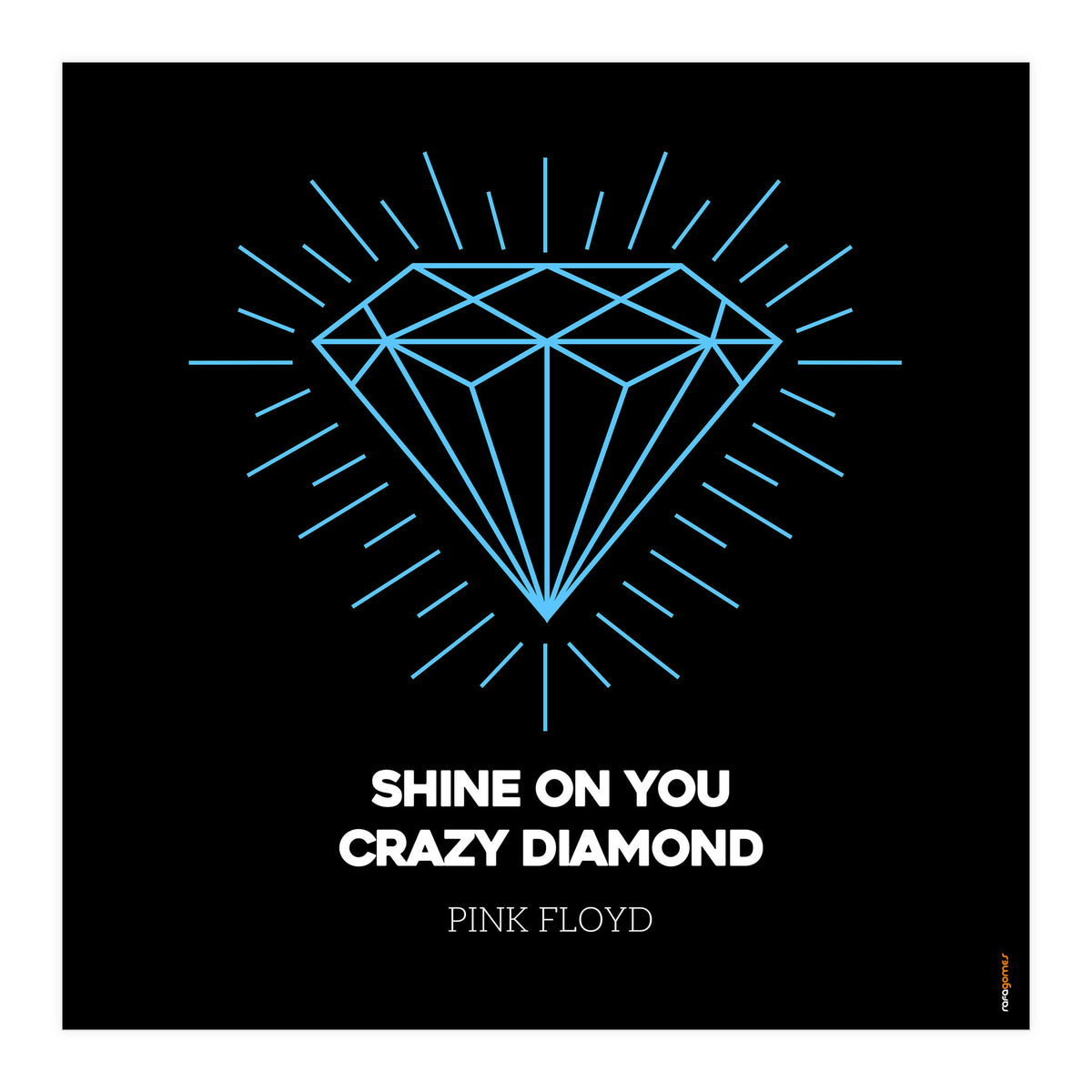 Pink Floyd Shine On You Crazy Diamond (Print Only)