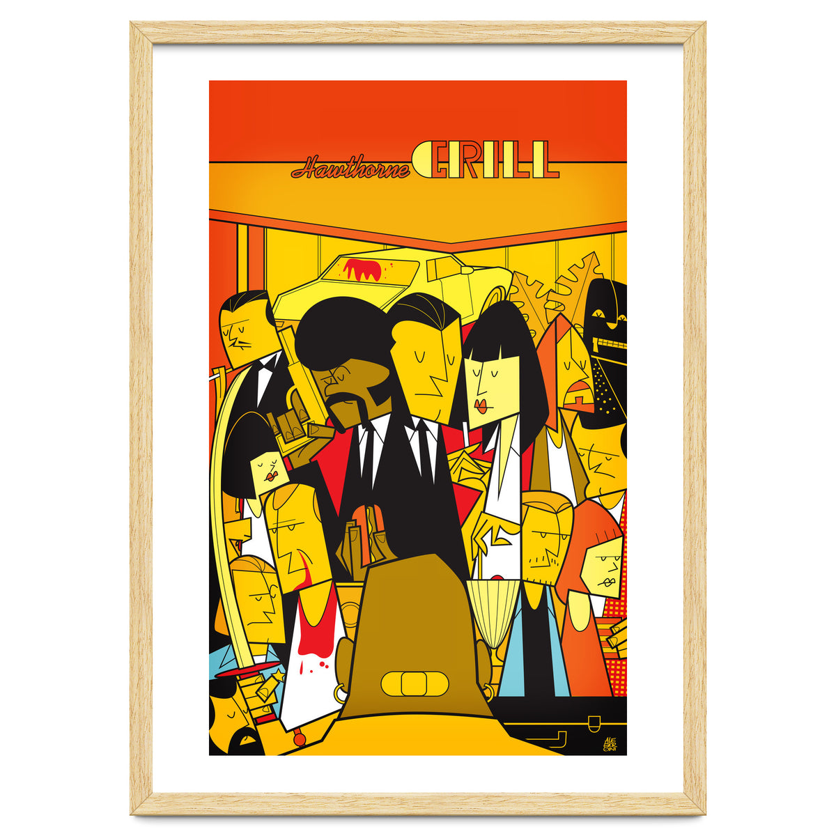 Pulp Fiction Alternative Movie Poster