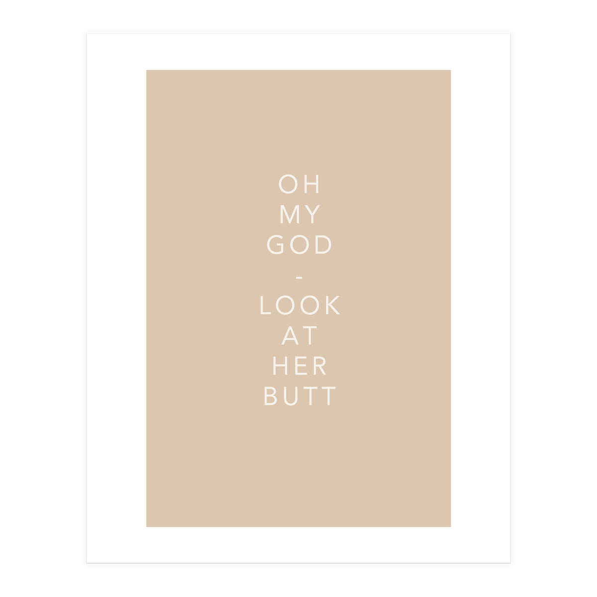 HER BUTT (Print Only)