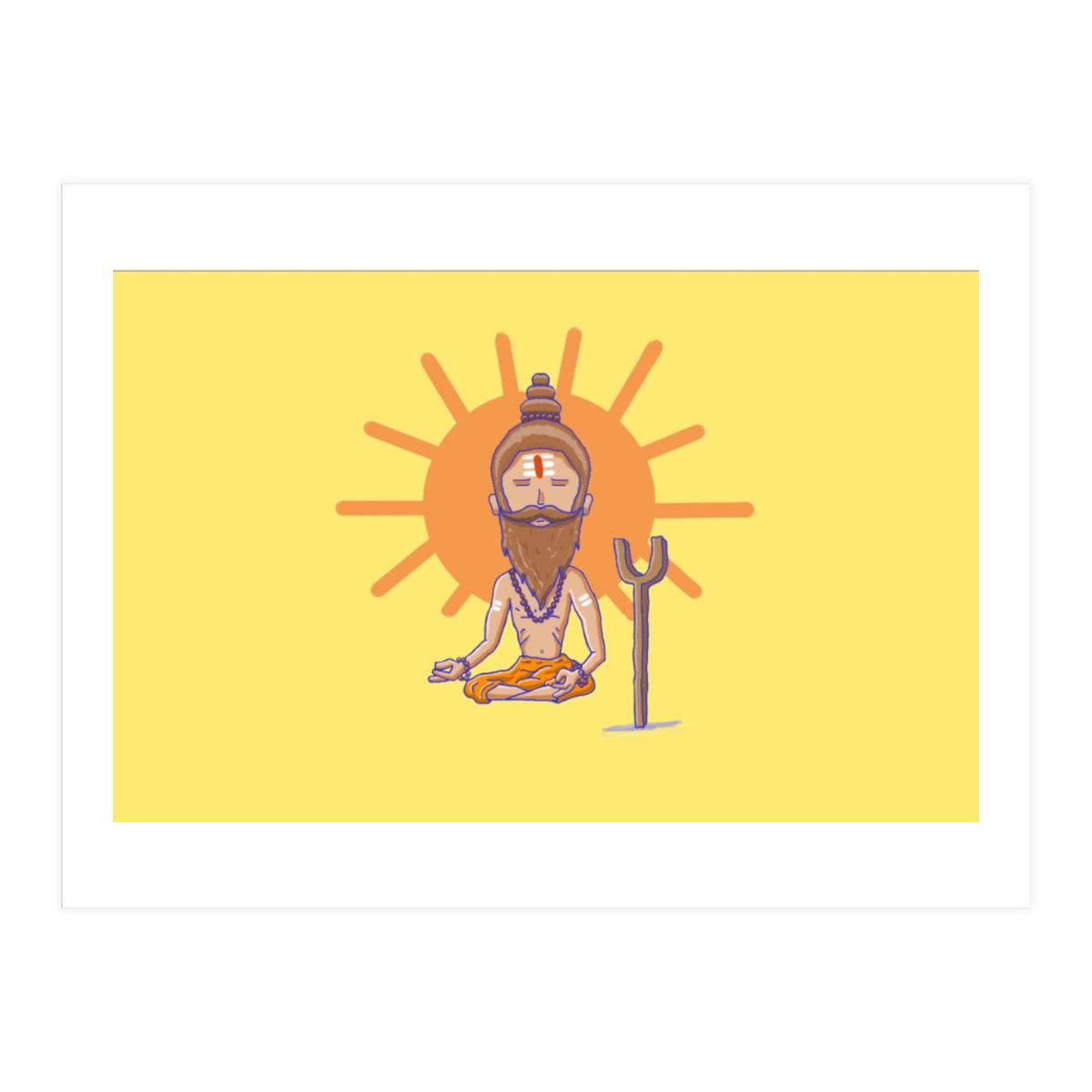 Flying-Sadhu (Print Only)