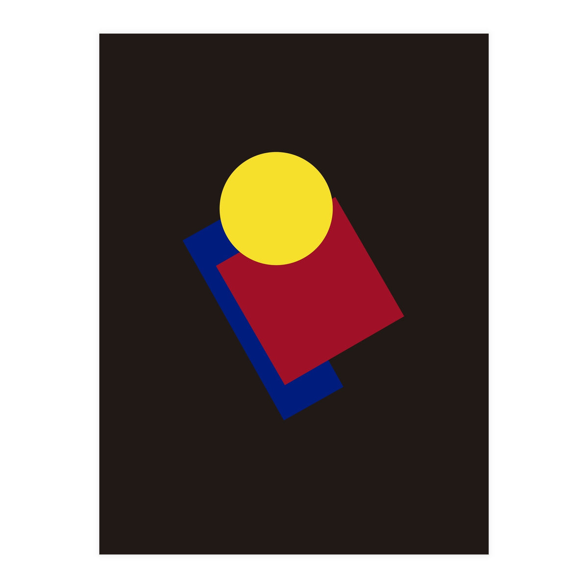 Modern Geometric Abstract 6 (Print Only)