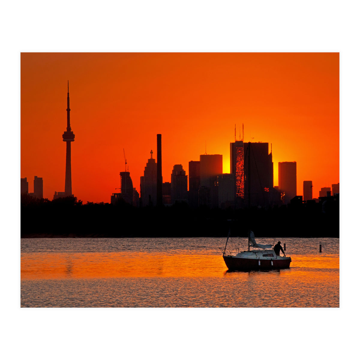 Sunset Sail (Print Only)