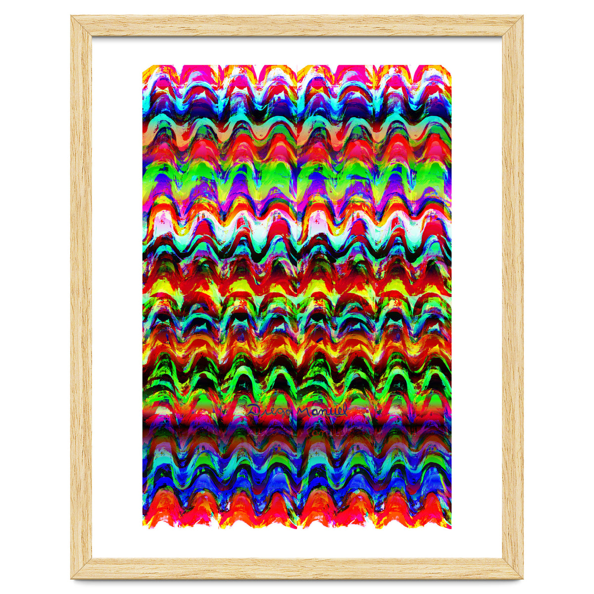 Pop abstract color full