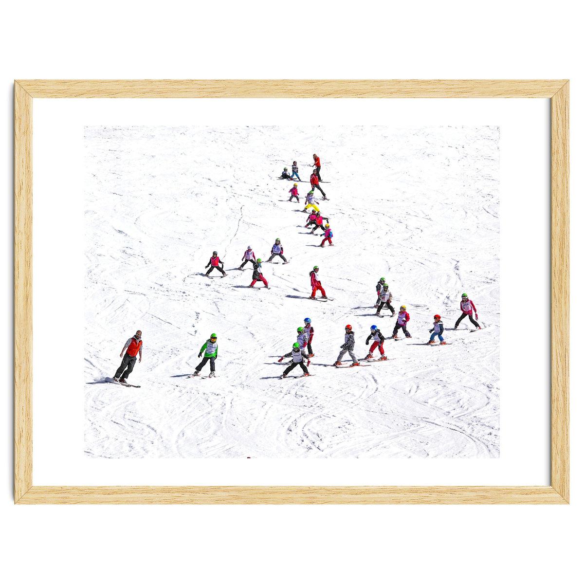 Ski school (Colour)
