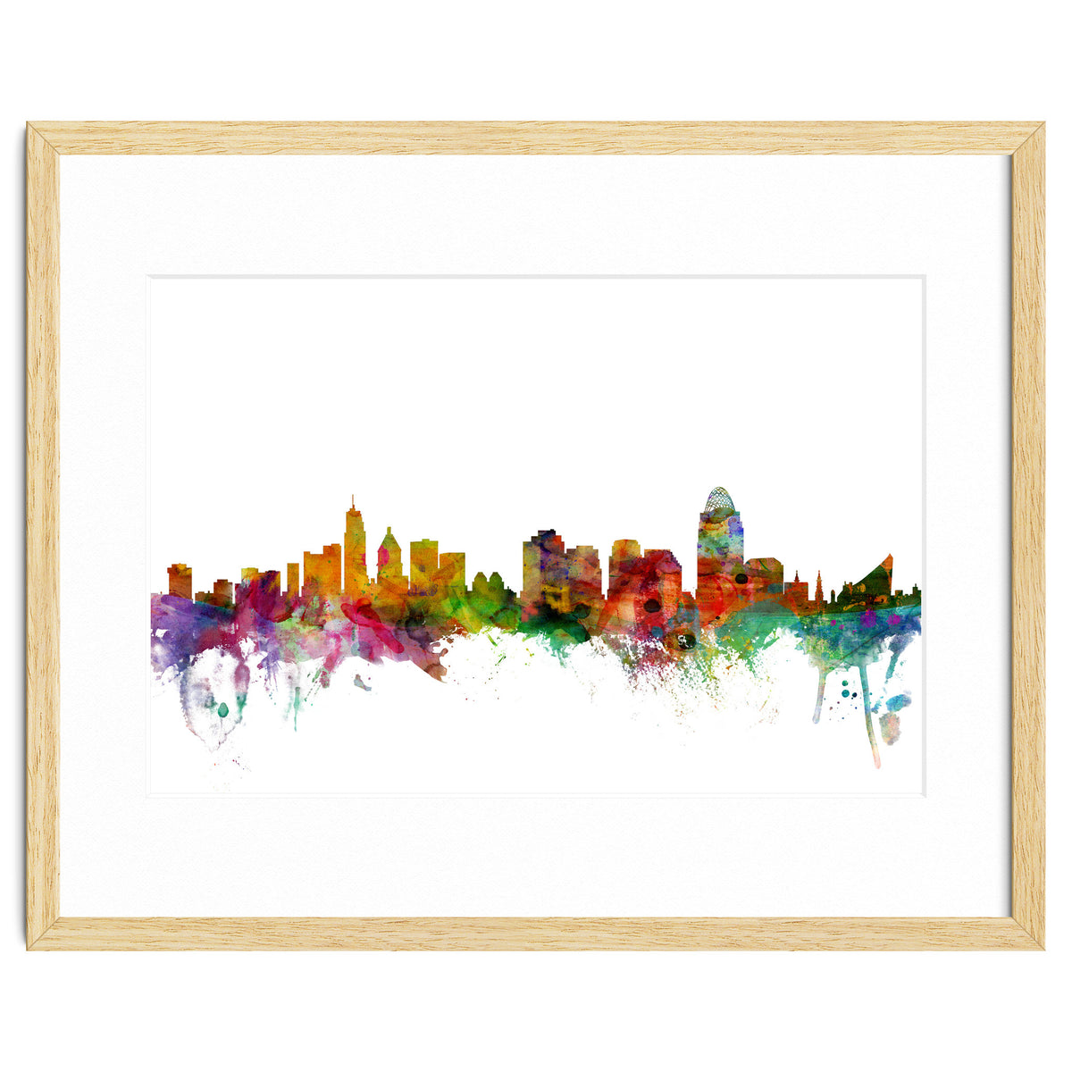 Cincinnati Ohio Skyline