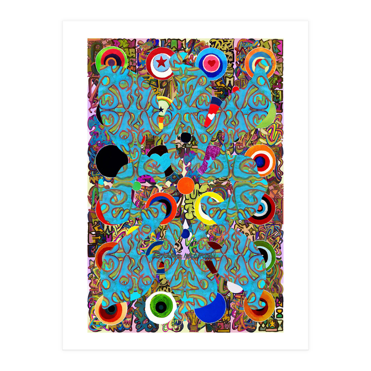 Fuego Y Graffiti 76 (Print Only)