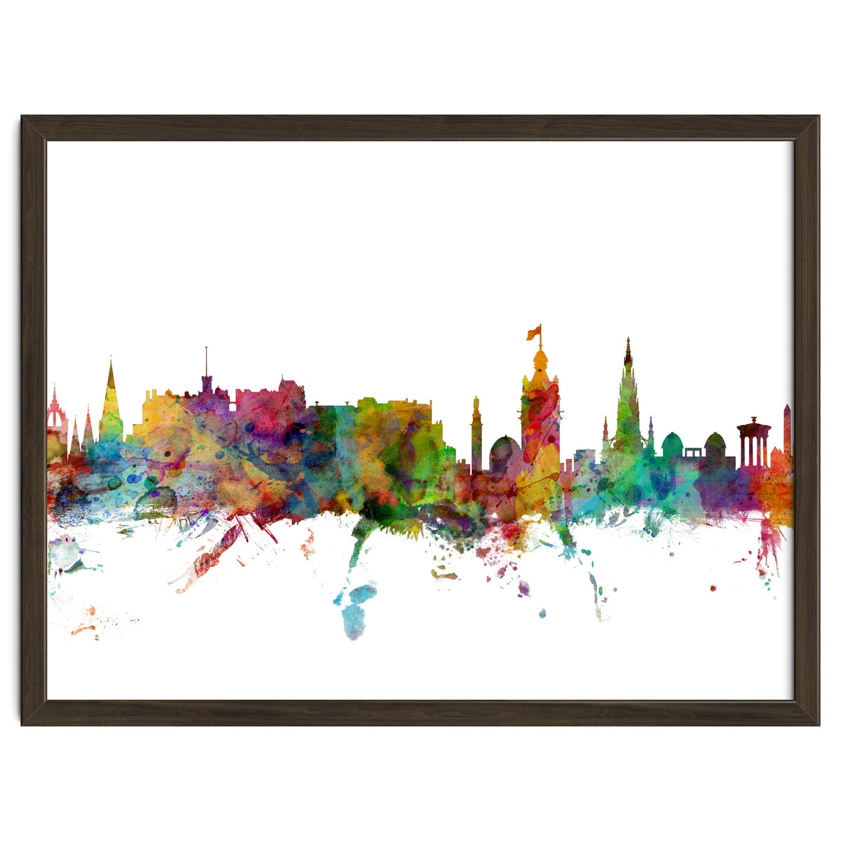 Edinburgh Scotland Skyline