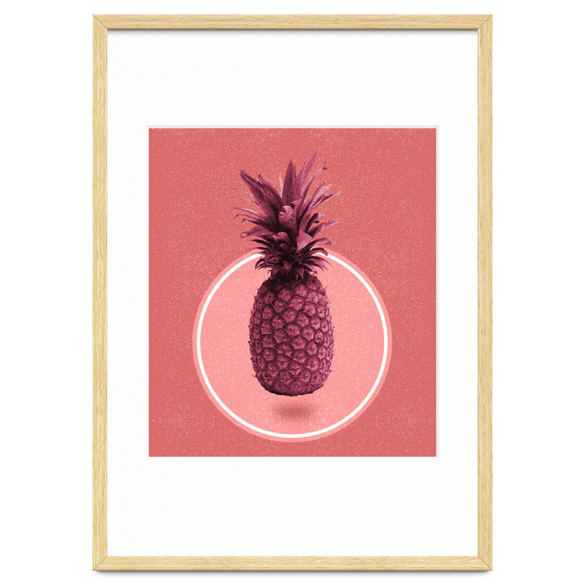 Purple Floating Pineapple