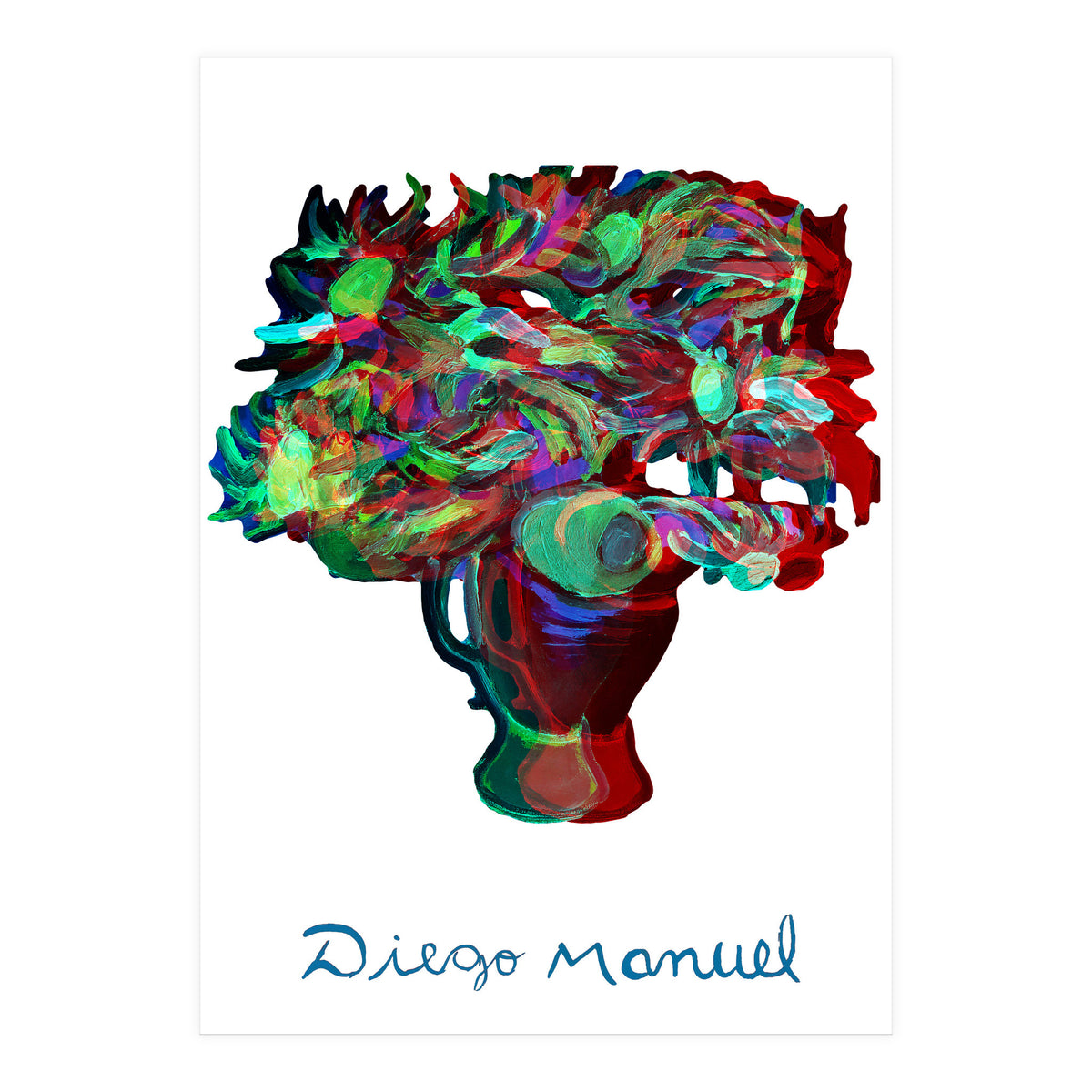 Florero Fondo 1 (Print Only)