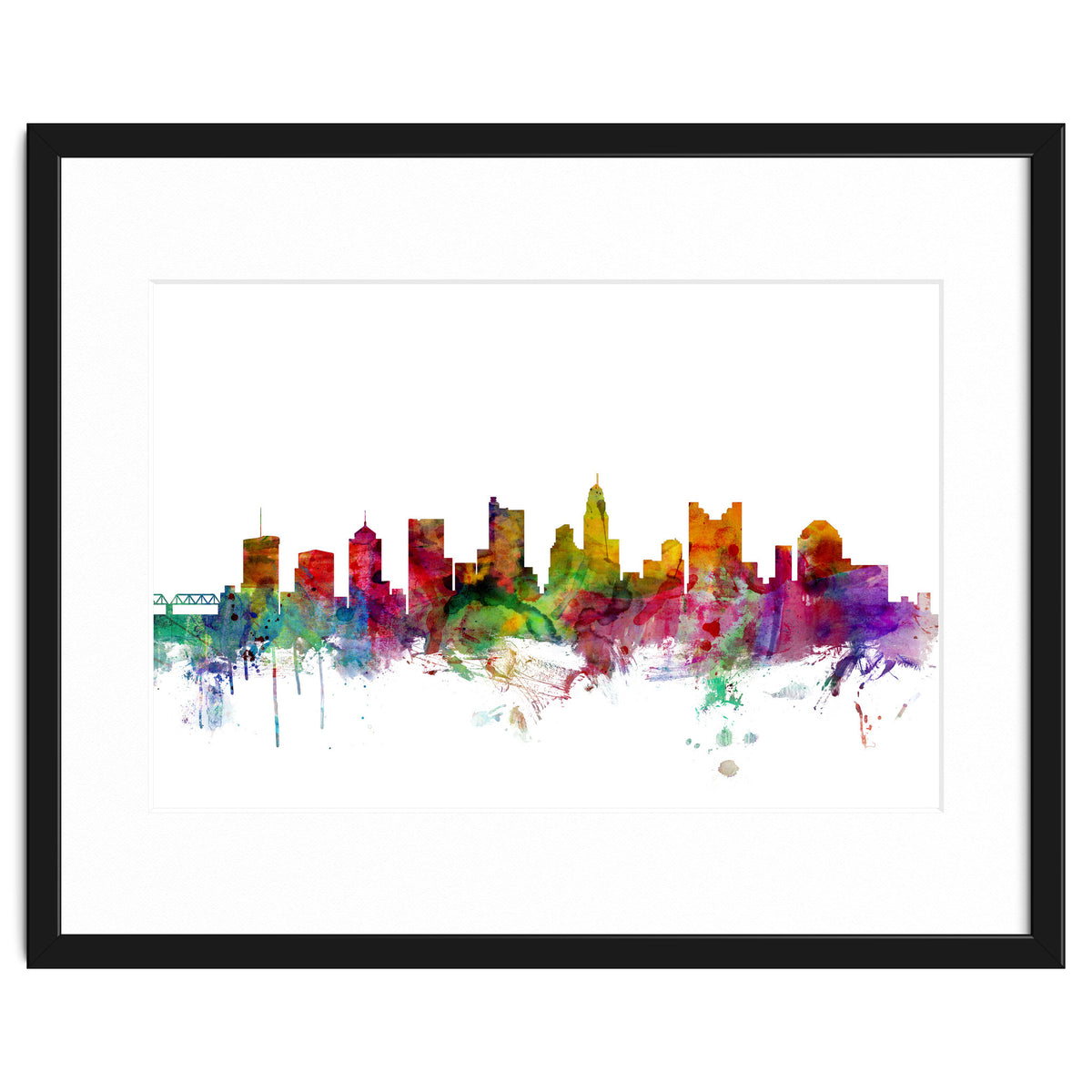 Columbus Ohio Skyline