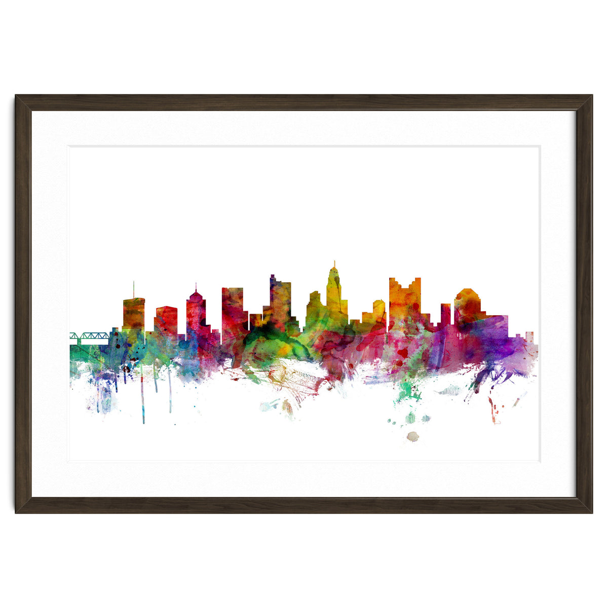 Columbus Ohio Skyline