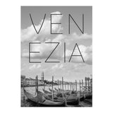 VENICE Grand Canal and St Mark's Campanile | Text & Skyline (Print Only) thumbnail