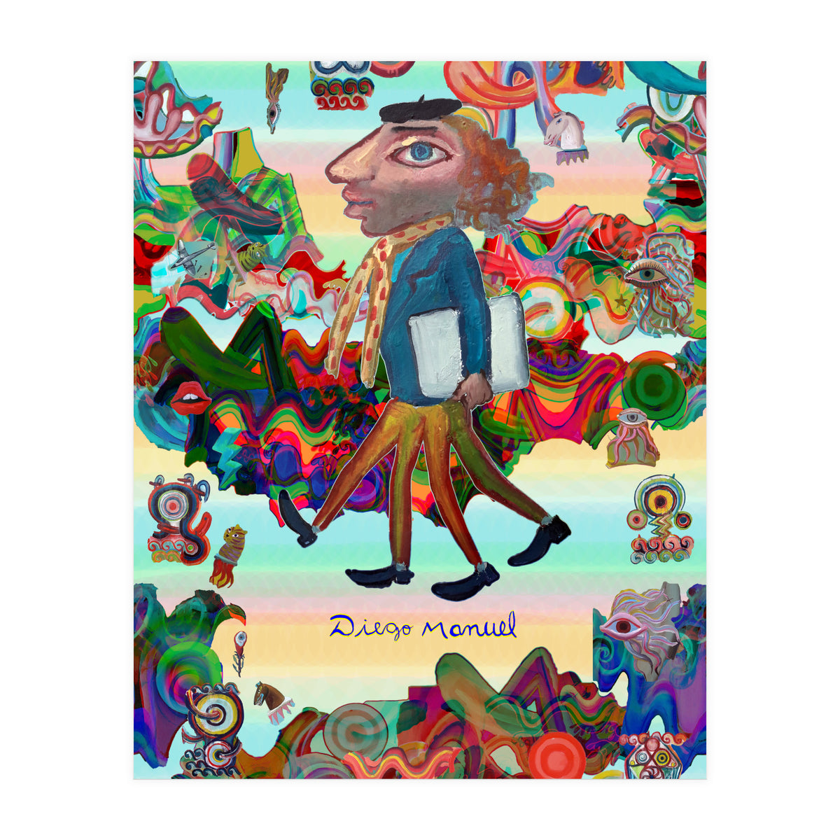 Graffitis 2021 Tapiz 92 (Print Only)